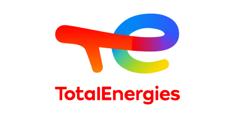 TotalEnergies logo — client of The Cube SA