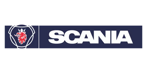 Scania logo — client of The Cube SA